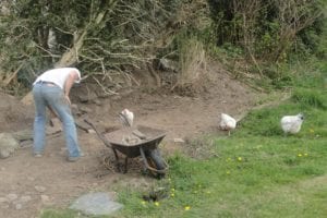 Digging Garden - Brittany Holiday Cottage