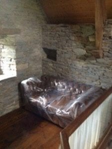 Renovating the historic Priory to be luxury family accommodation in Brittany